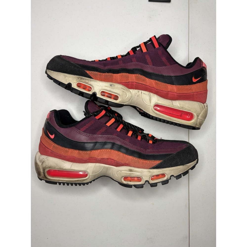 Nike Air Max 95 Shoes Sneakers Winterized 'Villain Red' Men's Size 11